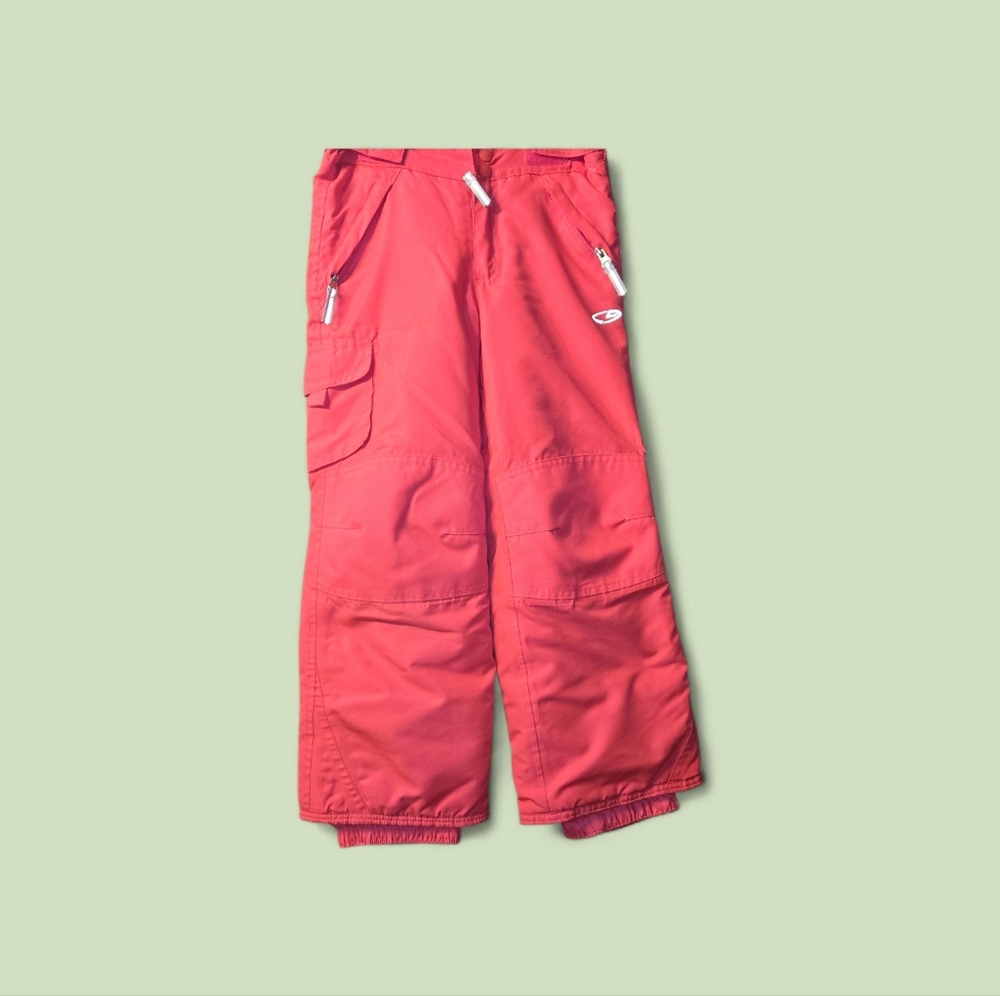 Champion Kids Pink Snow Pants - SZ S (6-6X)